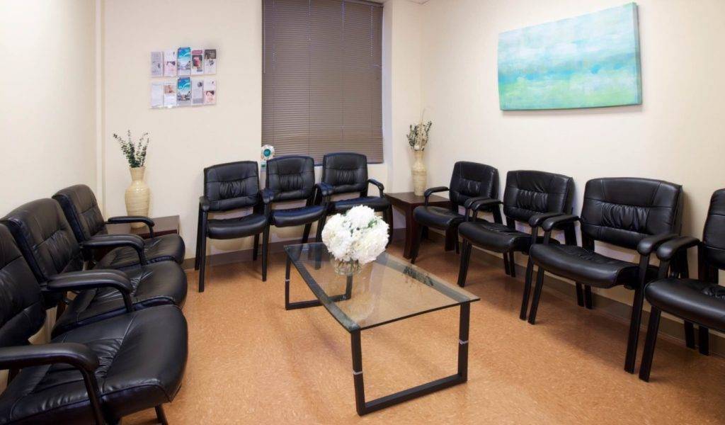 Morristown Private Patient Waiting Room